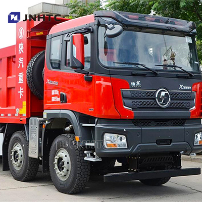 Shacman X3000 8X4 30tons Truk sampah Harga rendah Pengangkutan bahan bangunan