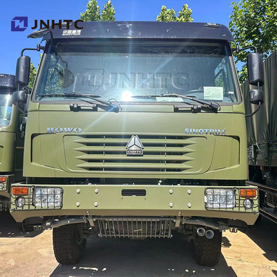 HOWO Truk Kargo Berat / Truk Kargo Militer 4×4 All Wheel Drive Harga Murah Untuk Dijual