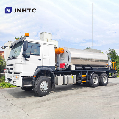 HOWO Intelligent Bitumen Spreader Asphalt Spraying Peralatan Truk 6X4 336HP Untuk Dijual
