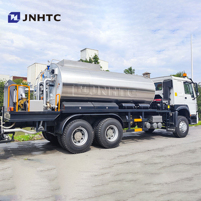 HOWO Intelligent Bitumen Spreader Asphalt Spraying Peralatan Truk 6X4 336HP Untuk Dijual