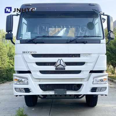 Sinotruk Howo Crane Truck 8X4 10 Ton Kargo Dengan Crane Lipat 16 Roda 400hp Dijual