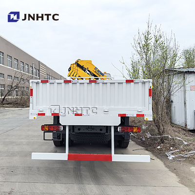 Sinotruk HOWO 6x4 400HP Truk Kargo Dengan 10ton Boom Crane Truk China Factory