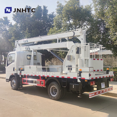 Truk Operasi Howo Ketinggian Tinggi 4x2 Truk Ringan Dengan Platform Kerja Udara 16M