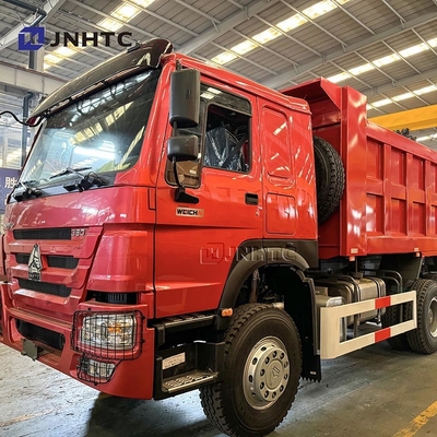 Harga bagus Howo 6x4 Dump Truck 380HP 10 Wheeler 20 Cubic Tipper Trucks jual panas