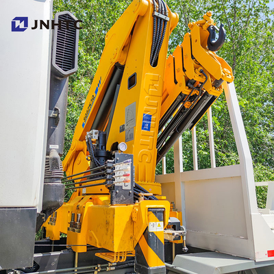 NEW Howo Crane Truck 8X4 10Ton Kargo Dengan Crane Lipat 16 Roda Harga Terbaik