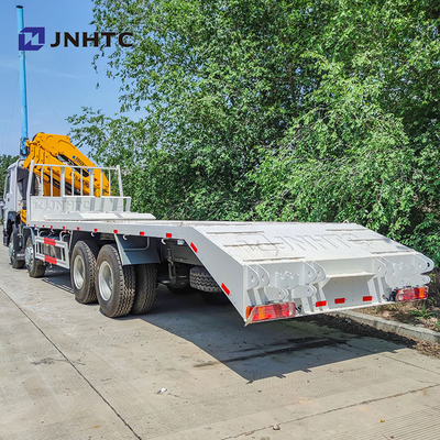 NEW Howo Crane Truck 8X4 10Ton Kargo Dengan Crane Lipat 16 Roda Harga Terbaik