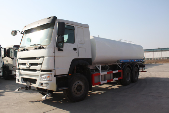 Sinotruk LHD 6x4 Air Tanker Truck 15 - 25cbm Kapasitas Untuk Lansekap Kota