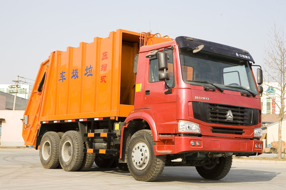 15 - 16CBM LHD 4X2 Sampah Compactor Truck Dengan Sistem Tekanan Tinggi ZZ1167M4611