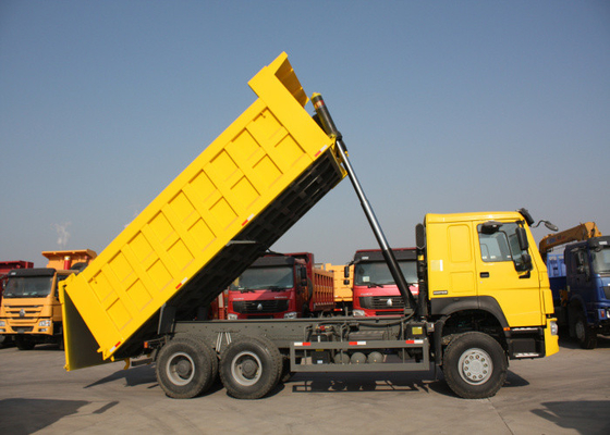 Efisiensi Tinggi Tugas Berat Dump Truck / Sepuluh Wheeler Dump Truck Untuk Konstruksi