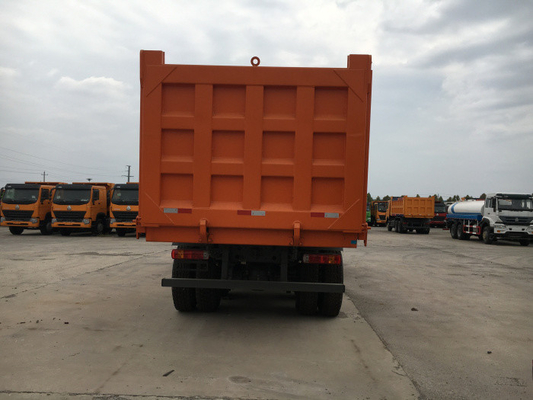 Kapasitas Pemuatan Tinggi 12 Wheeler Dump Truck Dengan Keselamatan Sistem Kontrol Hidrolik