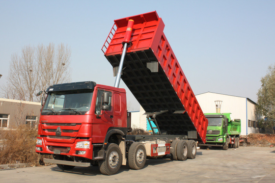 Sinotruk Howo7 30M3 Depan Mengangkat Dump Truck Tugas Berat 8 X 4 12 Roda