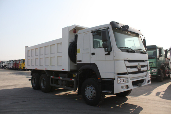 Fiji Heavy Duty Dump Truck 371hp 15M3 Kapasitas Dengan Lift Merek Depan Hyva