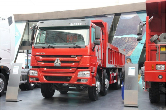 8x4 25-30M3 12 Roda Dump Truck 50-60T Beban Capaicty Sinotruk Howo7 Model 371hp