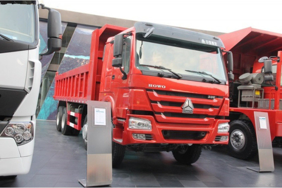8x4 25-30M3 12 Roda Dump Truck 50-60T Beban Capaicty Sinotruk Howo7 Model 371hp