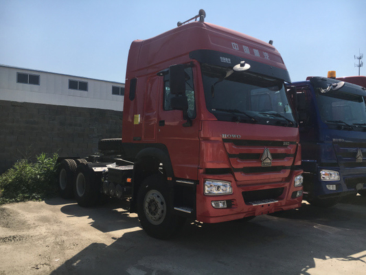 371hp HW79 Kabin Sinotruk Howo7 Traktor Prime Mover Truck Dengan 2 Sleepers