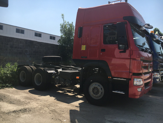 371hp HW79 Kabin Sinotruk Howo7 Traktor Prime Mover Truck Dengan 2 Sleepers