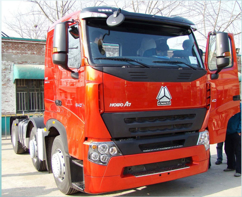 Pencegahan Korosi Truk Prime Mover 10 Ban / Howo 371 Truk Dengan Dua Sleepers