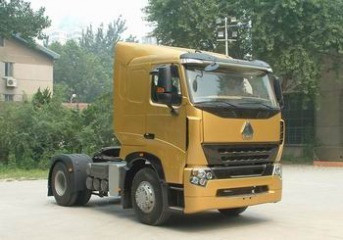 371HP Tugas Berat Prime Mover Dan Trailer Dengan Struktur Berbingkai Baja Keras Dan Perusahaan