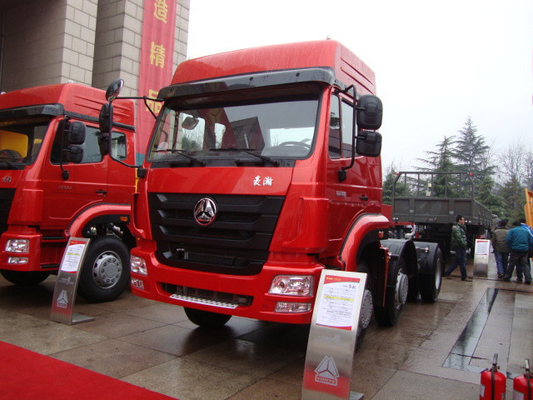 Keselamatan 30T 371HP 6X4 Prime Mover Truck Weather Resistance MODEL ZZ4255N3246B1