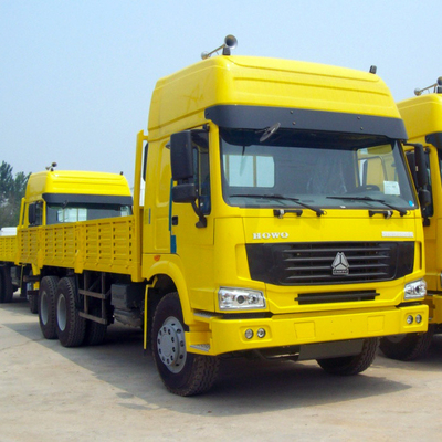 Warna Kuning 6x4 10 Wheeler Cargo Truck Model Sinotruk Howo7 Untuk 40-50T