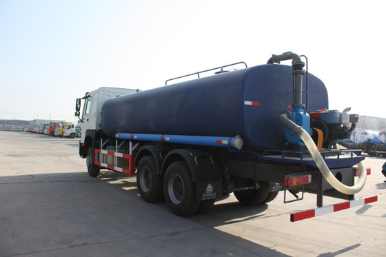 6x4 Truk Tanker Limbah / 13 Pembuangan Sampah CBM dengan Fungsi Pembuangan Tekanan