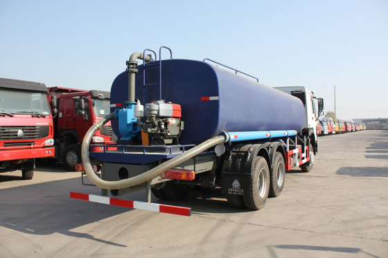 6x4 Truk Tanker Limbah / 13 Pembuangan Sampah CBM dengan Fungsi Pembuangan Tekanan