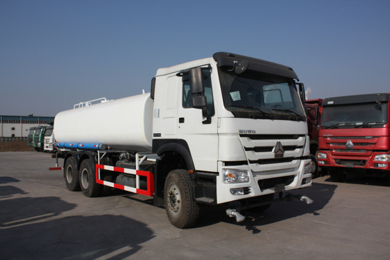 10 Roda 6X4 336HP 20M3 Tanker Air Truk Satu Tempat Tidur Model ZZ1257M4341W