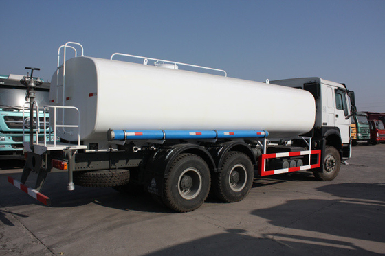 10 Roda 6X4 336HP 20M3 Tanker Air Truk Satu Tempat Tidur Model ZZ1257M4341W