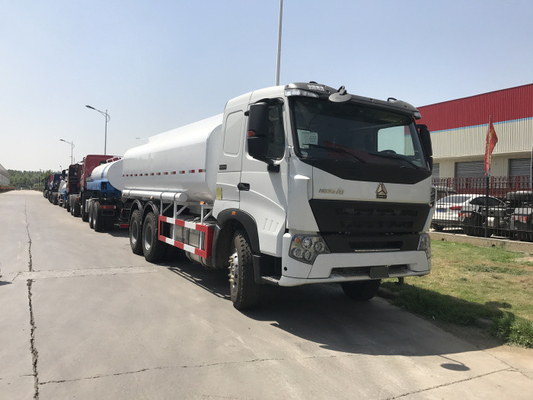 Sinotruk Howo A7 20 Cbm Oil Tanker Truck One Bed Model ZZ1257N4347N1 / S0WA-5