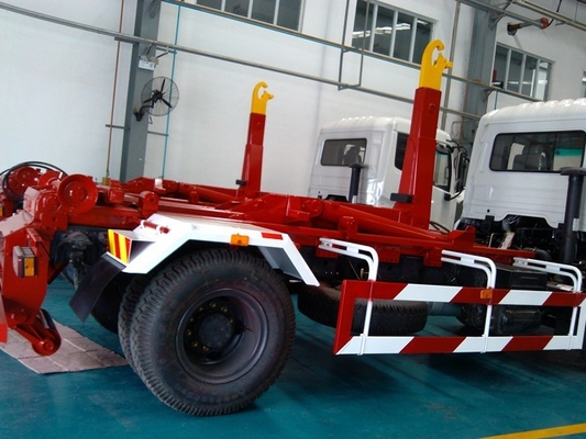 16ton 6x4 Hook Angkat Sampah Pemadat Truk Warna Opsional Model QDZ5160ZXXZH