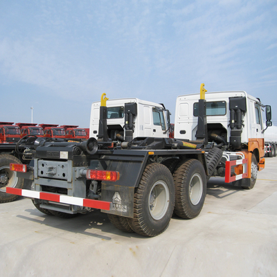 10 Roda Hook Lift Truck Untuk Pengumpulan Sampah Dan Model Transportasi ZZ1257M4347C