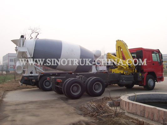 6 × 4 Penggerak Utama Pemasangan Model Derek Hidraulik Merah / Kuning ZZ4257N3247W