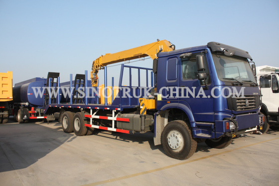 Diesel 6 × 4 Kargo Truck Mounted Crane, 12TONS Truck Bed Lift Crane Model SQ12SK3Q