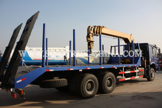 Diesel 6 × 4 Kargo Truck Mounted Crane, 12TONS Truck Bed Lift Crane Model SQ12SK3Q