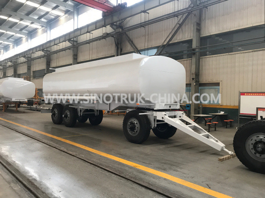 Trailer Semi Tugas Berat Tiga Gandar, Trailer Tangki Cair Tebal 25000 Liter 4 Mm