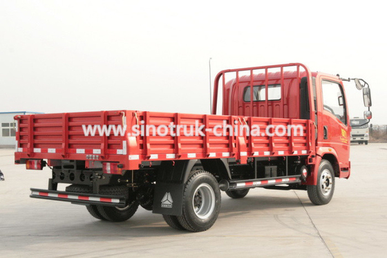 Truk Komersial Tugas Ringan 4x2 Howo Cargo Kapasitas 5 - 10T Pemindahan 4.257 L