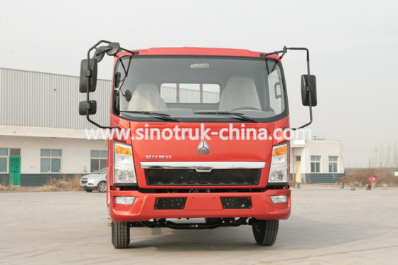 Truk Komersial Tugas Ringan 4x2 Howo Cargo Kapasitas 5 - 10T Pemindahan 4.257 L
