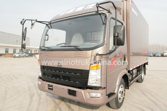 4610 * 2310 * 2115 Truk Komersial Tugas Ringan, Truk Kotak Van Kargo 6 Roda