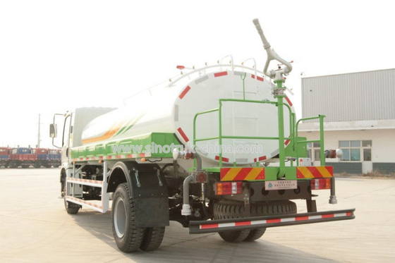 LHD / RHD 4X2 5CBM Air Sprinkler Truk Diesel Jenis Bahan Bakar Ukuran 5995 X 2050 X 2350mm