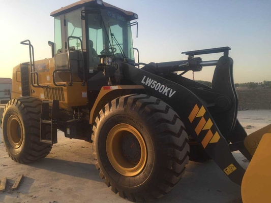 Mesin Konstruksi Berat LW500KV XCMG Wheel Loader Mobilitas Tinggi Dan Fleksibilitas