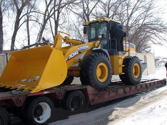 LW600K XCMG Mesin Konstruksi Berat Wheel Loader Dengan 3,5-4,5M³ Bucket