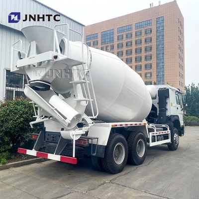 HOWO Truk Beton 6X4 Truk Traktor Pompa Beton Campuran Baru Dengan 12 Roda Truk Beton