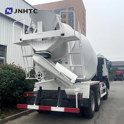 HOWO Truk Beton 6X4 Truk Traktor Pompa Beton Campuran Baru Dengan 12 Roda Truk Beton