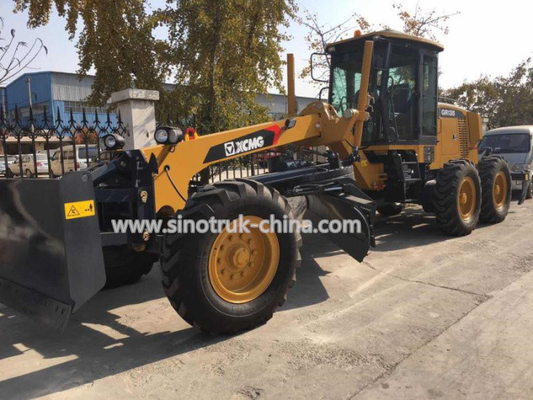 5-42km / jam Motor Grader Kecil Untuk Pembangunan Jalan Negara / Teknik Pertahanan Nasional