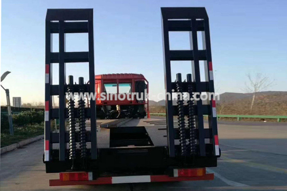 12 Roda Truk Derek Flatbed Derek / Truk Komersial Berat Dengan Platfrom