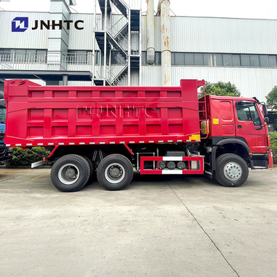 Howo 6x4 Baru/Dipakai 10 Roda Truk Dump Diesel Tipper Kamera Belakang 400HP Euro 2 Euro 3 Standar Emisi 8L Hino RHD