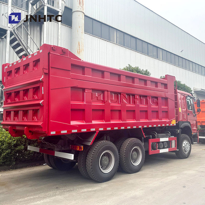 Howo 6x4 Baru/Dipakai 10 Roda Truk Dump Diesel Tipper Kamera Belakang 400HP Euro 2 Euro 3 Standar Emisi 8L Hino RHD
