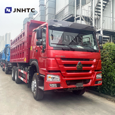 Howo 6x4 Baru/Dipakai 10 Roda Truk Dump Diesel Tipper Kamera Belakang 400HP Euro 2 Euro 3 Standar Emisi 8L Hino RHD