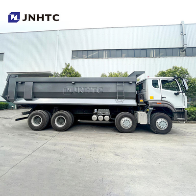 China HOWO NX 8*4 400 tenaga kuda truk dump dengan 31-40 ton kapasitas muat truk tipper 40 ton 12 roda truk dump