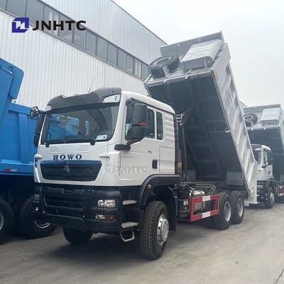 Truk berat HOWO TX Truk dump 400 tenaga kuda 8X4 6X4 4X2 10Roda Pemuatan 40 ton Truk dump tipper